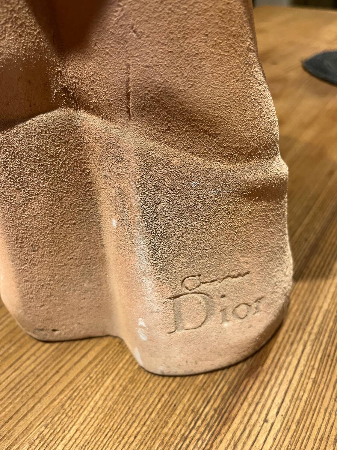 Christian Dior plaster face