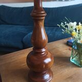 Wooden table lamp