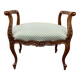 Small neo-classical castle bench LOUIS XV style 1920