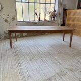 50s pine and oak farmhouse table 2.5m