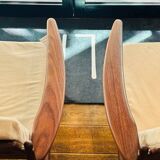 Pair of Danish armchairs in the style of Grete Jalk