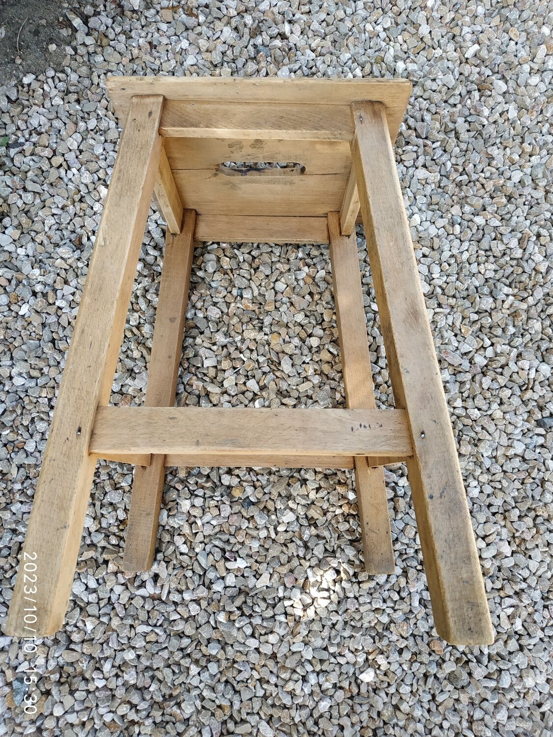 Wooden stool