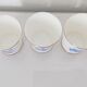 Ensemble de 6 gobelets porcelaine URSS 5,5 cm