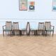 4 chaises et 2 fauteuils Gplan vintage en teck