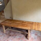 Table de ferme en chêne