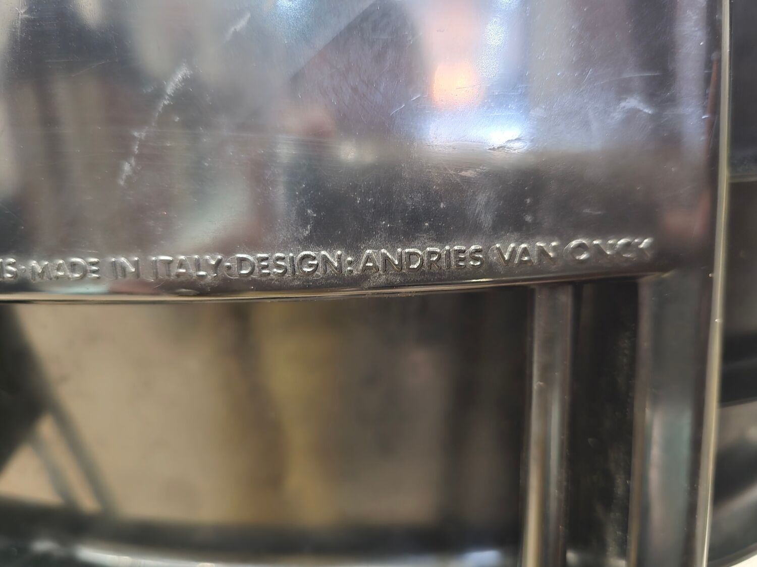 Folding cricket chair – Andries van Onck for Magis – made in Italy