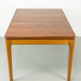 Danish Extendable Solid Teak Dining Table by Glostrup, 1970s