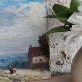 Painting on cardboard signed by Henri Coutant (1868-1935)