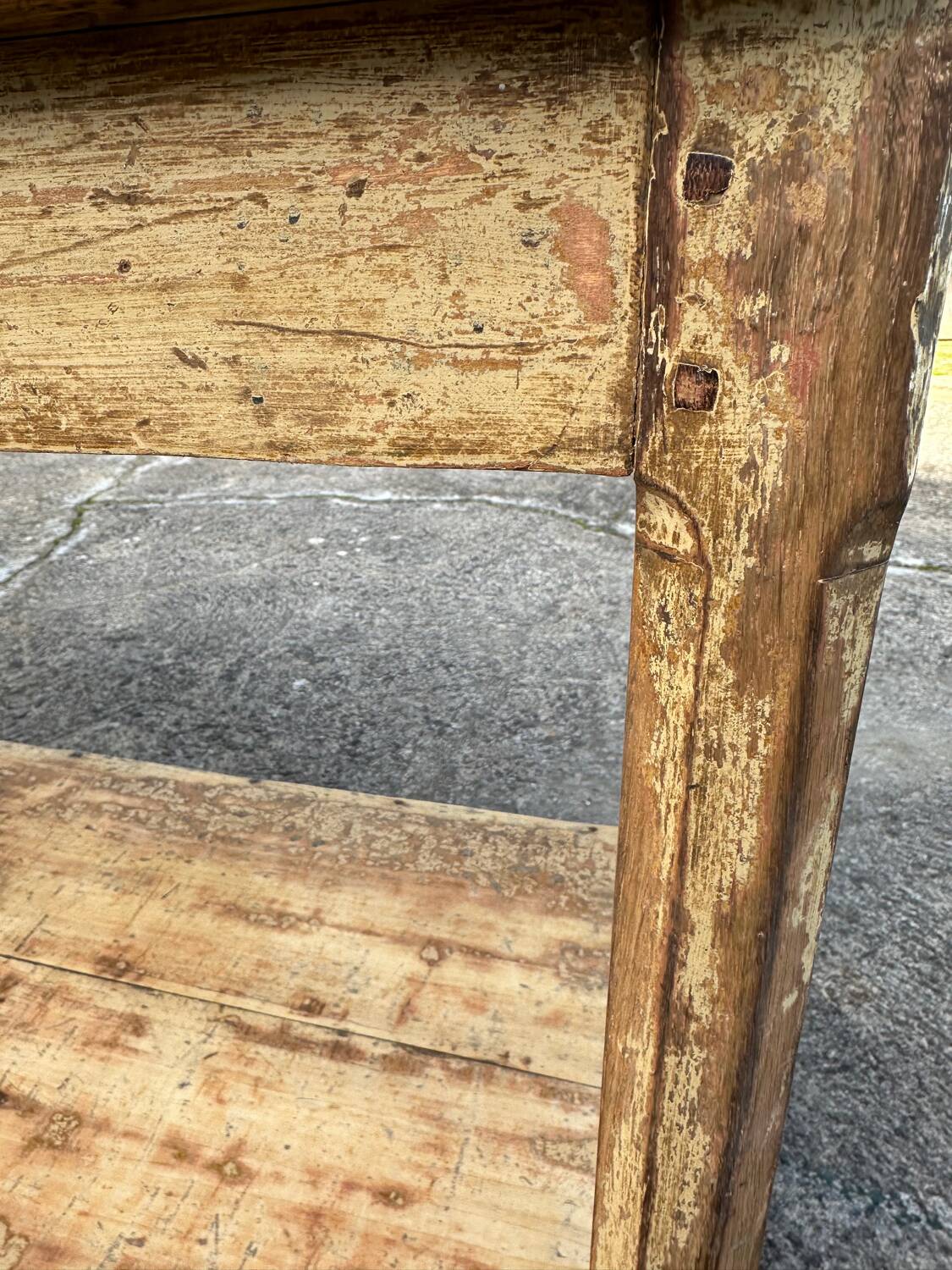 Table de drapier ancienne