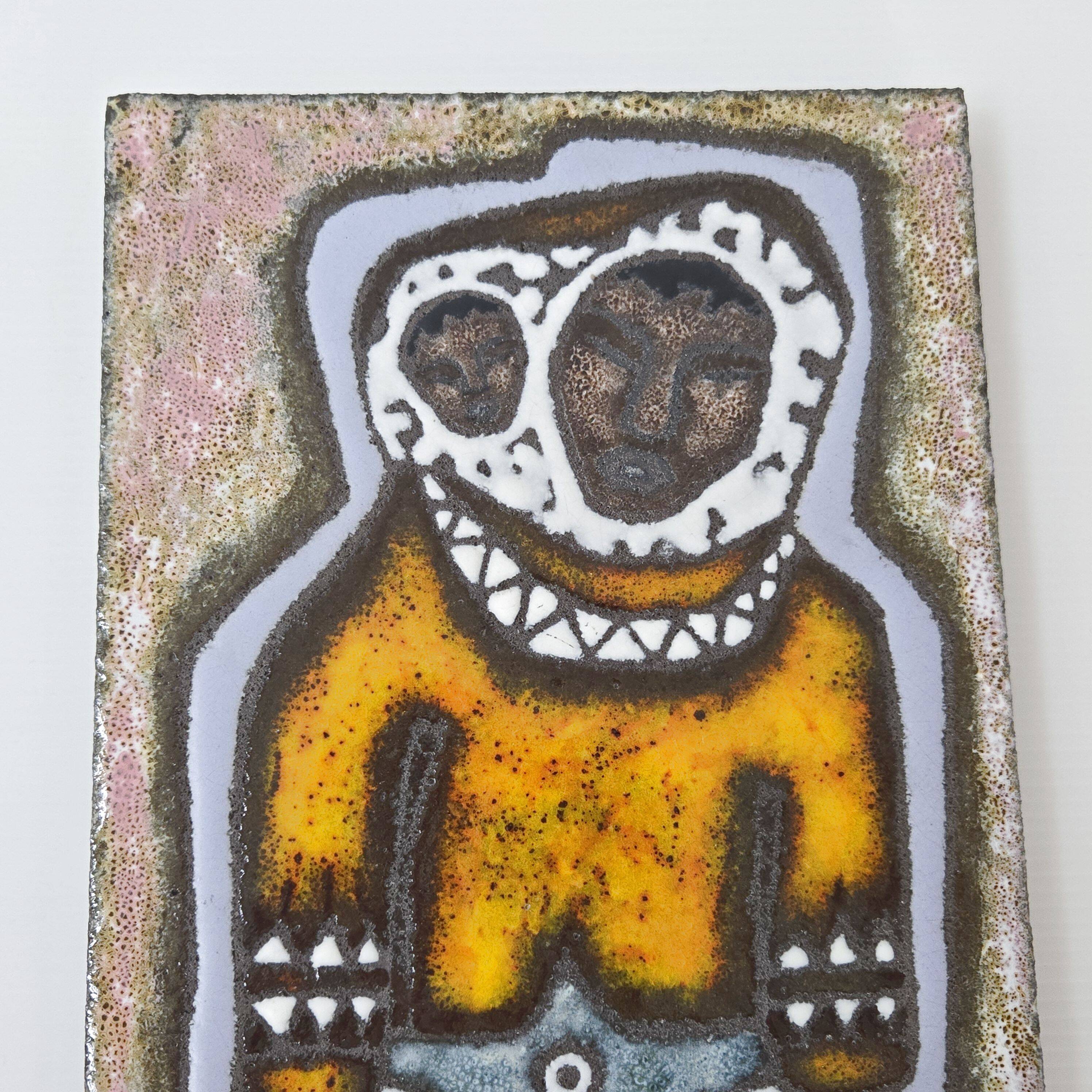 Vintage Inuit wall decoration, 1960s