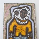 Vintage Inuit wall decoration, 1960s