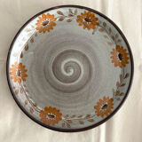 Set of 6 painted sandstone plates