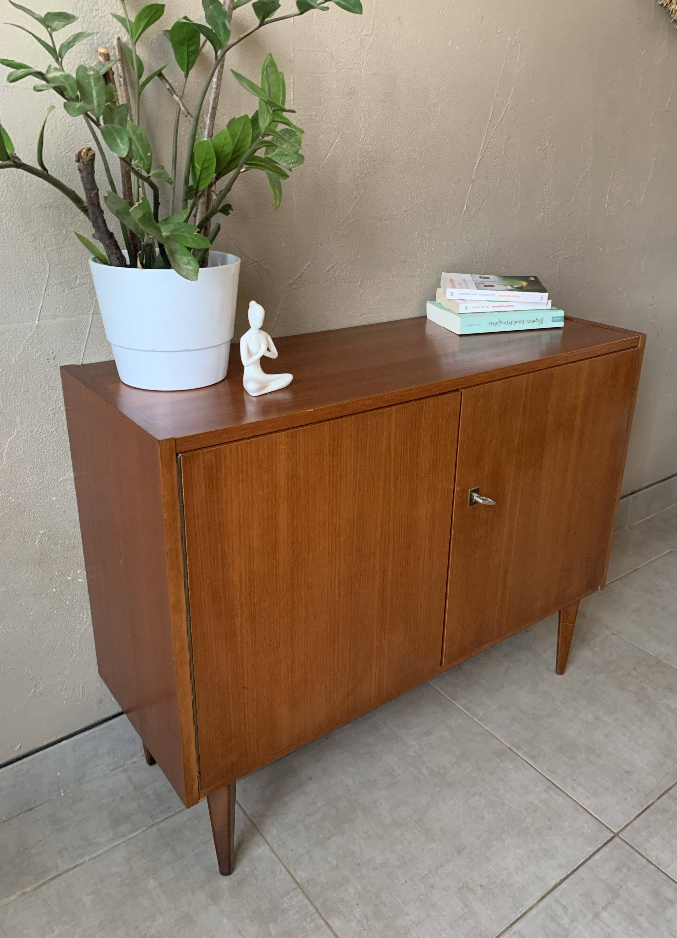 Vintage Scandinavian teak sideboard from the 1960s