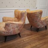 Canapé sofa Club Wing EGG chair organic annéee 50