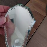 Antique hand mirror 10x21cm