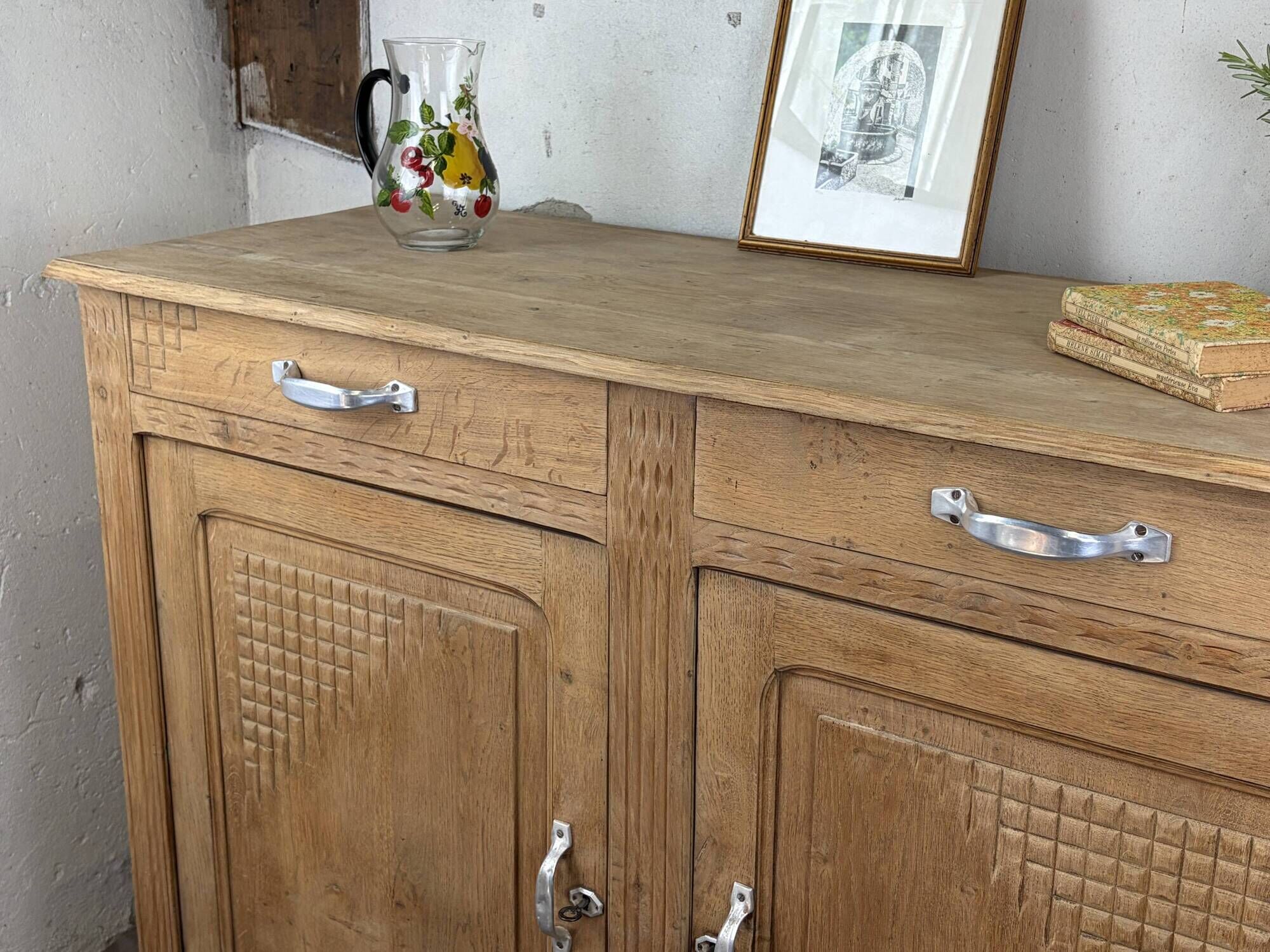 Art Deco oak buffet – 1930s