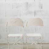 Metal garden chairs