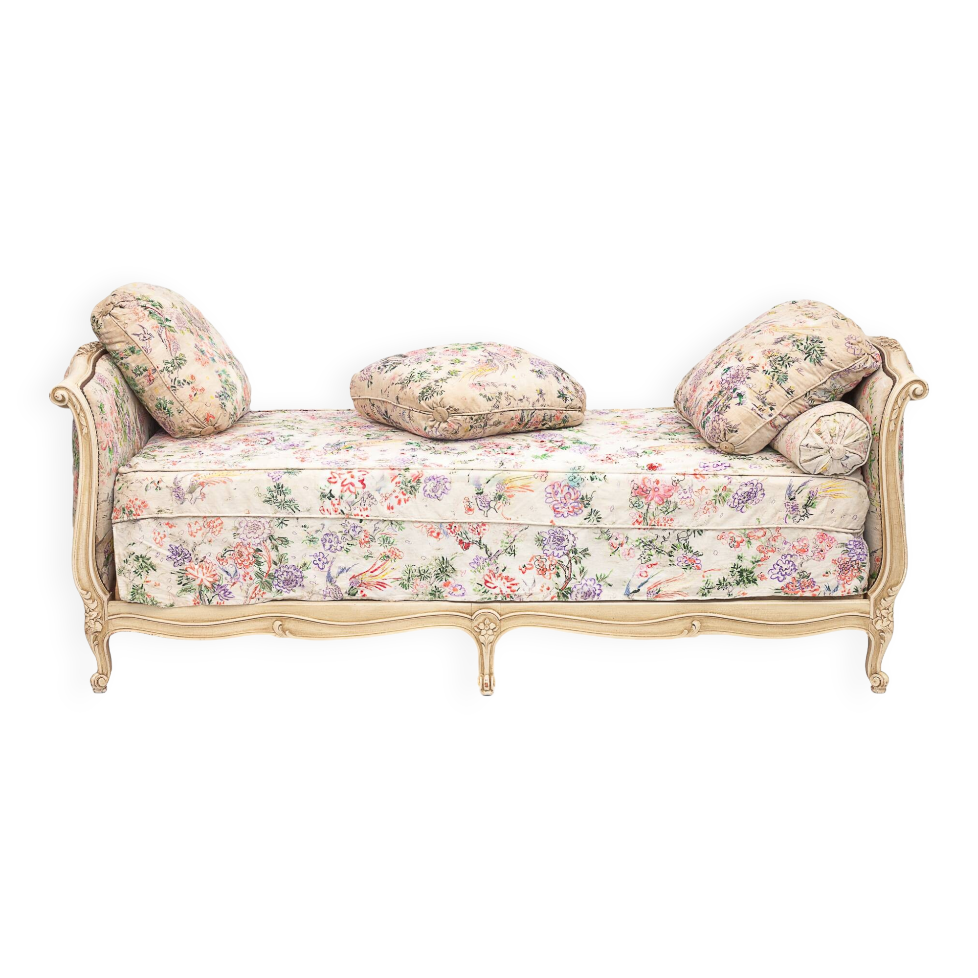 Vintage Upholstered Daybed