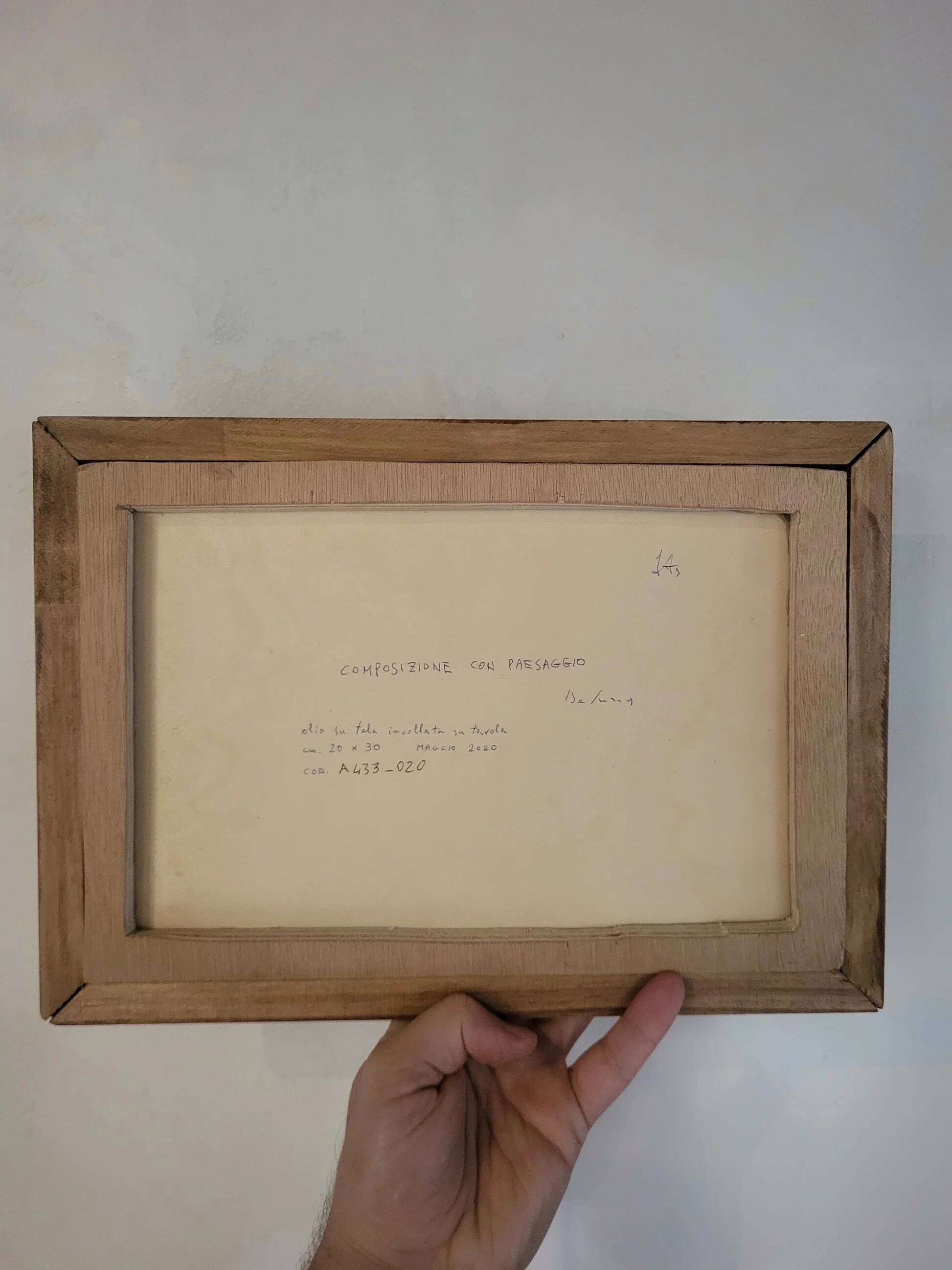 "Composition with Landscape" by Afolfo de Turris