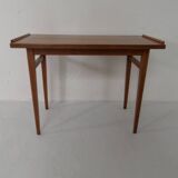 Mid Century teak wood sidetable 1950's