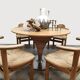 Vintage Italian Tito Agnoli wicker dining table Bonacina Pierantonio