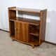 Small Walnut Serving Unit, Art Deco – 1940