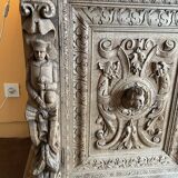 Carved wooden sideboard