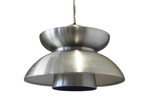 Silver chandelier, Danish design, 1970s