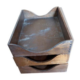 Mail carrier storage boxes
