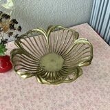 Art Nouveau openwork brass cut