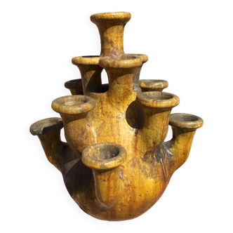 Poterie de tamegroute en terre cuite émaillée