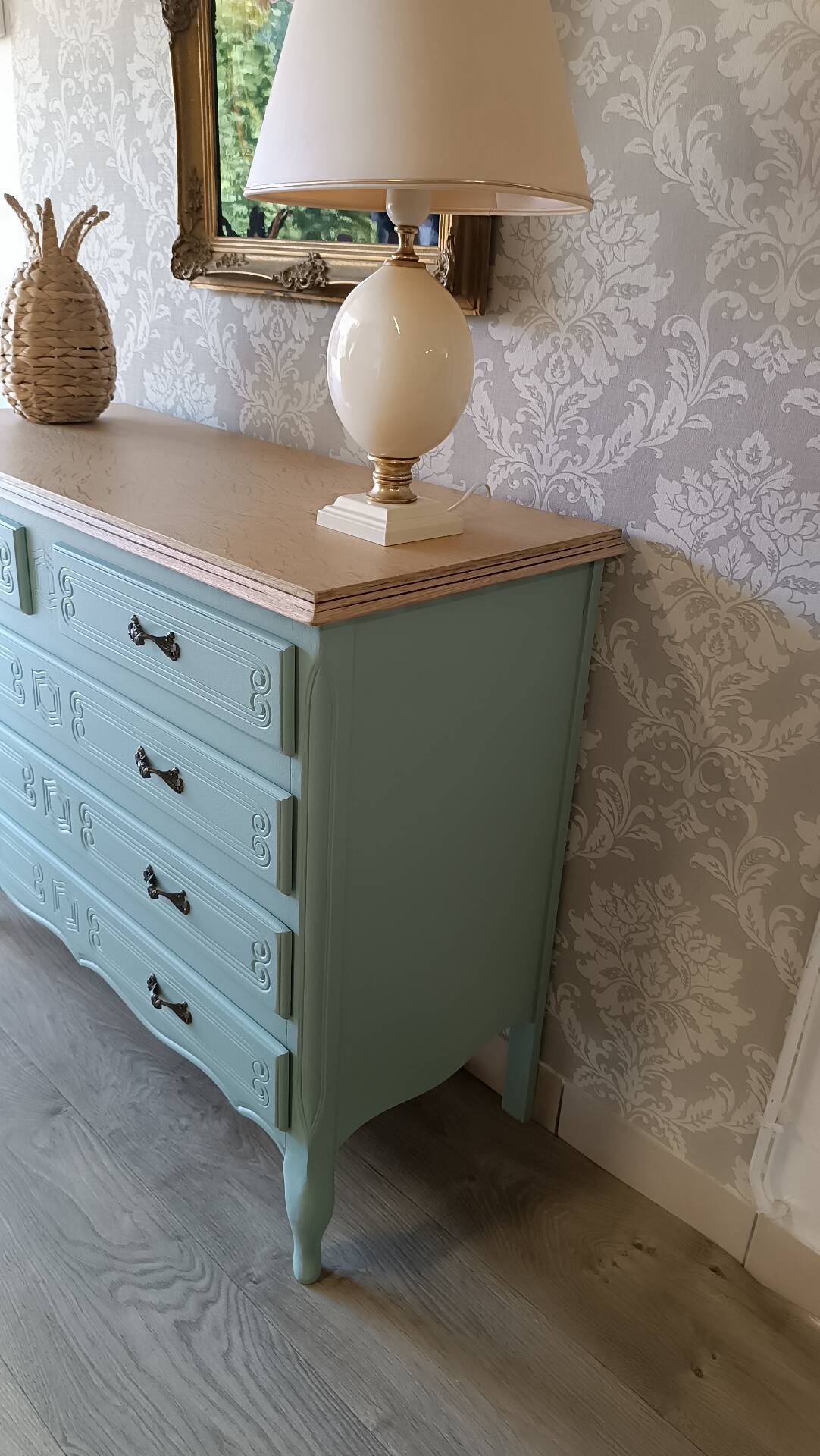 Commode de style Louis XV, restaurée