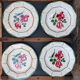 4 Digoin Sarreguemines plates