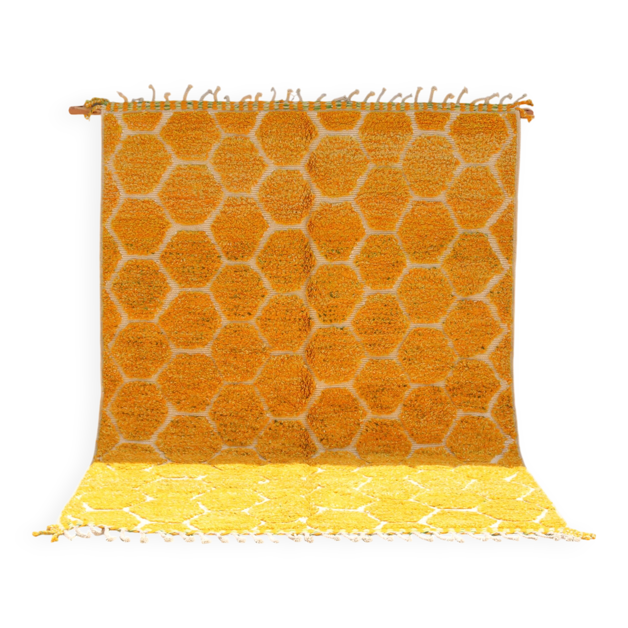 Grand tapis coloré fait main, 300 x 210 cm - G1021
