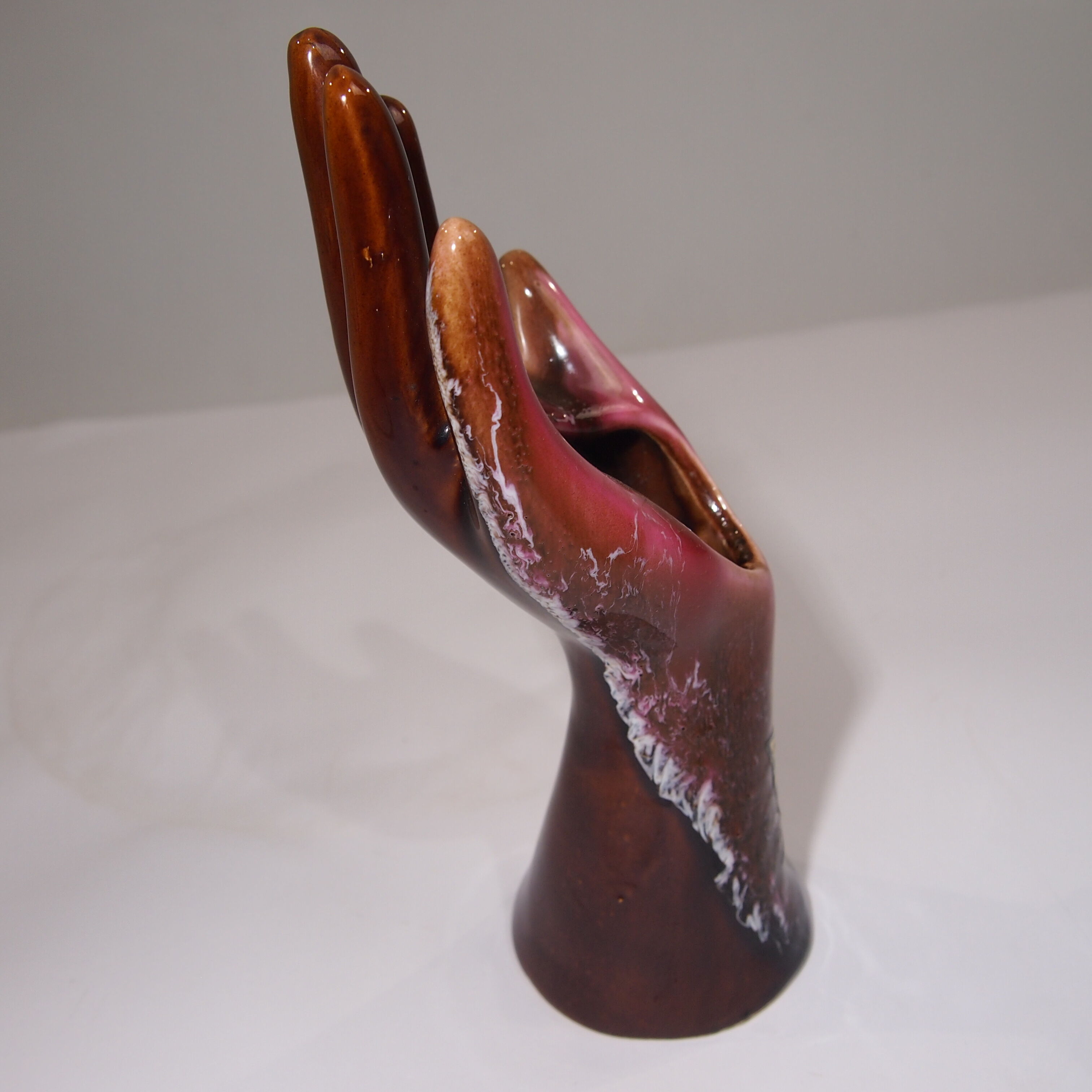 Soliflore céramique Vallauris baguier