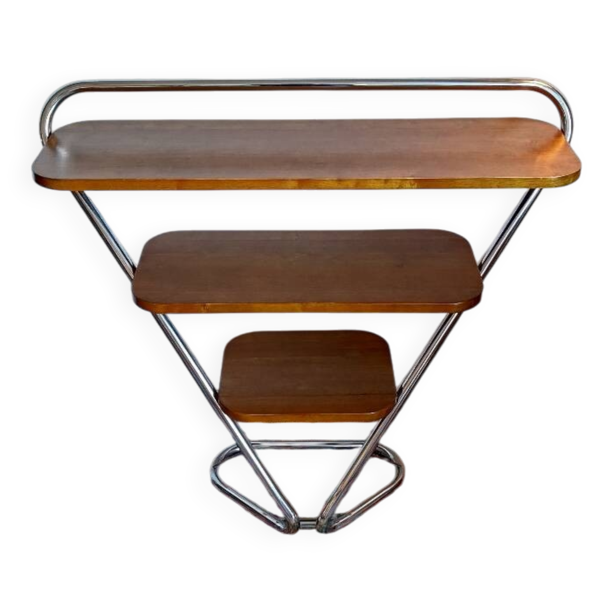 Étagère en bois et métal