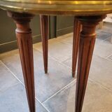 Carrara marble kidney table