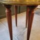 Carrara marble kidney table