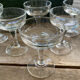 6 cherry or antique ice cream cups
