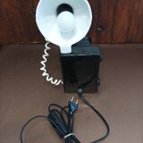 Vintage camera ceramic table lamp