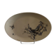 Plate signed Arsberg, "The Buffoon" after a model from the Royal Manufacture of Sèvres.