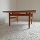 Table basse scandinave années 60