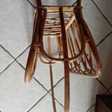 Bamboo magazine rack