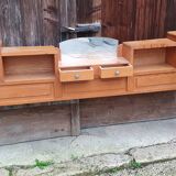 vintage wooden cozy 50s/60s