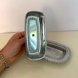 Complete vintage Irvinware butter dish