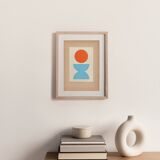 Abstract collage - POC - H814 - signed Eawy