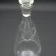 Carafe à eau en verre ciselé