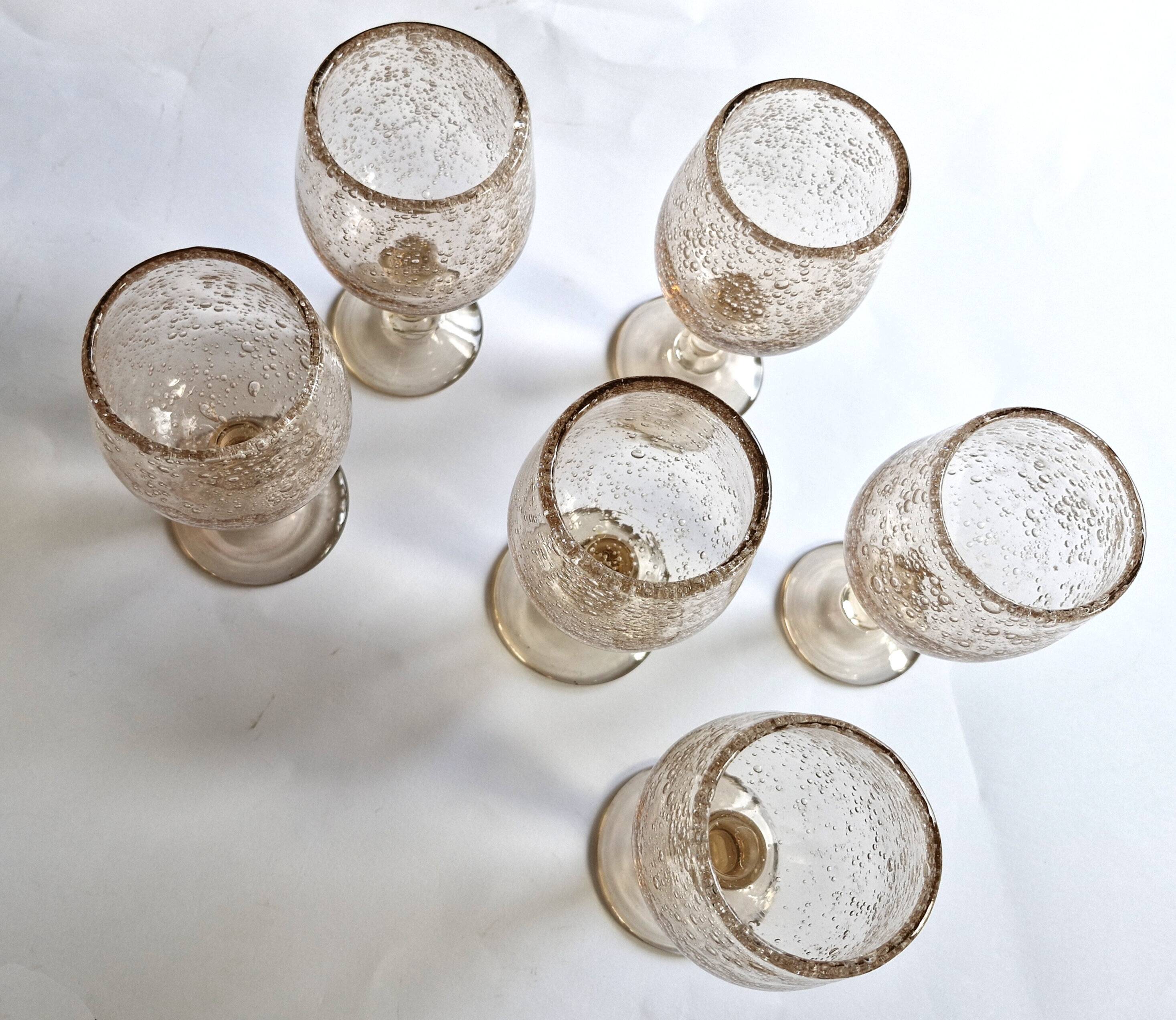 Bubble glasses from Biot