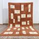 Authentic traditional handmade Berber rug 2/3 m