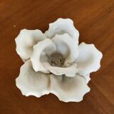 Candlestick pink porcelain shape